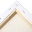 milo Stretched Artist Canvas | 16x20 inch | Value Pack of 6 Canvases for Painting, Primed & Ready to Paint Art Supplies for Acrylic, Oil, Mixed Wet Media, & Pouring, 100% Cotton with Pine Wood Frame