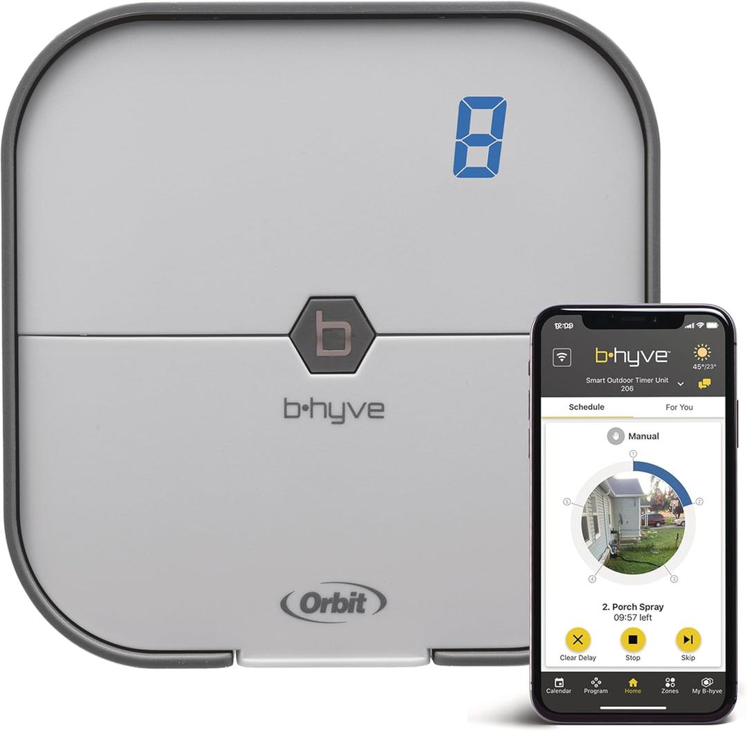 Orbit 57925 B-hyve 8-Zone Smart Indoor Sprinkler Controller