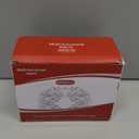 Carbon Monoxide Detectors & Gas Detector, Smoke and Carbon Monoxide Detector Battery Backup with Temperature Humidity Detection, CO & Smoke Alarm Adjustable Brightness & Sound for Home/Travel 2 Pack