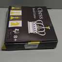 4 Four Players Chess Board Game Four Person Chess Set Game Unique Team Chess Set Mouse Pad Material with 4 Sets of Chess Pieces (64 Pieces) 2-4 Person Adult Game Portable Game Set