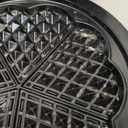 Mueller Heart 5 Waffle Maker, Waffle Iron, Adjustable Browning Control & Nonstick, Cool Touch Handle, Easy to Clean, Small Kitchen Appliances