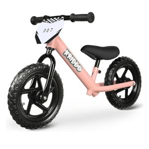KRIDDO Toddler Balance Bike 2 Year Old, Kids Balance Bike for 25 Years Old, Dual Bearing for Smoother Riding, Adorable Plate, Adjustable Seat and Handlebar, Toddler Bike Gifts Age 23