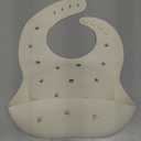 Mushie Silicone Baby Bib | Adjustable Fit Waterproof Bibs (Bees)