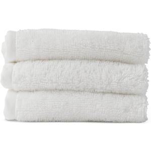 Lalo Baby Washcloths 3-Pack - 100% Organic Cotton, Soft & Absorbent, Gentle on Sensitive Skin, Machine Washable Soft Kids Washcloths - Coconut