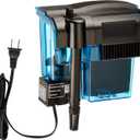 Penn-Plax Cascade 150 Power Filter  Hang-On Filter with Quad Filtration  Great for Freshwater and Saltwater Setups