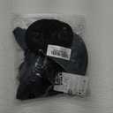 ZLYC Chemo Headwear for Women Brim Visor Head Scarf Pre Tied Headwraps Lightweight Skull Cap (Ripped Black)