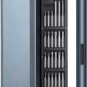 Cordless Precision Electric Drill & Screwdriver - OLED Display, 5 Torque Gears, 420RPM, Rechargeable Electric Screwdriver and Mini Drill 2-in-1 Toolkit