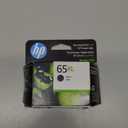 HP 65XL Black High-Yield Ink Cartridge | Works with AMP 100, DeskJet 2600, 3700; Envy 5000 | Eligible for Instant Ink | N9K04AN ECOLOGO