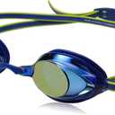 Speedo Unisex-child Swim Goggles Vanquisher 2.0 Junior (Mirrored Blue)