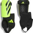 adidas Kids' Tiro Match Soccer Shin Guards (Small, Lucid Lemon/Black)