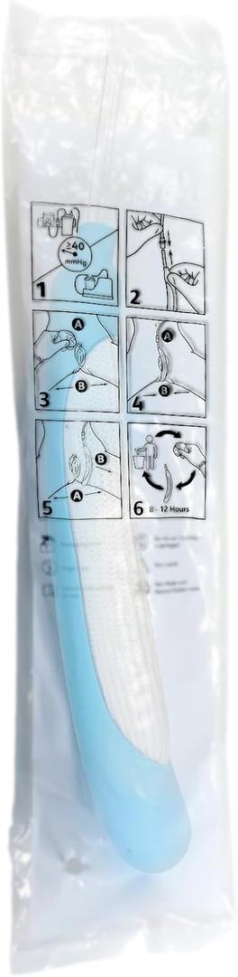 30 Pack- External Latex Catheter for Female Support Soft Fit, Non-Invasive Female External Catheter for Suction Systems