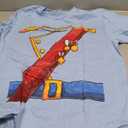 Prince Charming Costume Halloween kids boys men cute funny T-Shirt blue size L