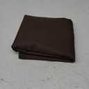 Biscaynebay Textured Fabric Tablecloths 60x84 Inches Rectangular, Brown Water Resistant Tablecloths for Dining, Kitchen, Wedding and Parties etc. Machine Washable