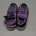 DREAM PAIRS Boys Girls Summer Outdoor Athletic Sport Sandals Walking Hiking Hook and Loop Adjustable Multicolor for Toddler/Little/Big Kids (Purple/Light/Grey), Size 11 US