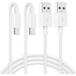 Car Carplay Cable for Apple iPhone 17 Pro Max/17 Air/16 Plus/15, 2Pack 6ft USB A to USB C Carplay Charger Cable Cord for iPad Pro 12.9/11 inch/iPad Air 5th/ipad Mini 6th Gen iPad Type C Charging Cable