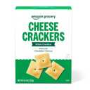 5 x Amazon Brand – Happy Belly White Cheddar Cheese Cracker, 12.4 ounce (EXP 09/17/26)