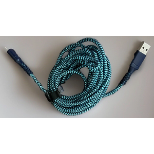 CELLCANDY Charge & Sync Cable, USB to C Power Smartphone Fast Blue, 10 Ft.