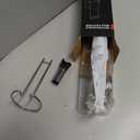 Rechargeable Milk Frother Handheld, Coffee Frother Handheld with USB-C Charging Stand, Electric Drink Mixer Handheld, Mini Electric Whisk Frother for Coffee, Matcha, etc (Blizzard White)