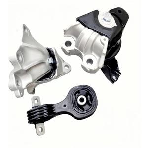 Complete Set of 3 Engine Motor Mounts for 2012-2015 Civic 1.8L Coupe & Sedan (Auto) - Fits GP9885, GP9748, GP9742 - Fixes Vibration & Engine Movement