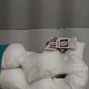 4PC Newborn Photo Props Baby Photography Basket Pictures Infant Posing Props, 1 Photo Donut, 3 Posing Pillows(Fits 0-3 Month) (White)