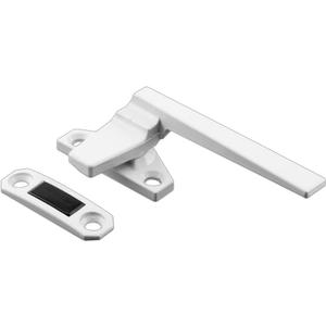 Prime-Line H 3821 Right-Handed, White, Casement Locking Handle with Offset Base (Single Pack)