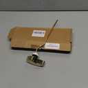 Hibbent Metal Toilet Handle Replacement, Compatible with TOTO THU068#CP Trip Lvr for St743S, Brass Handle Trip Lever, Side Mount Toilet Tank Flush Lever, Shiny Gold