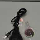 DEWENWILS 120V LED Outdoor Spotlight, 3 Extra Lenses (Red Green Yellow), 5.5W 5000K Plug in Spotlight, Waterproof Landscape Light for Yard, Tree Flag, Holiday, 5FT Extension Cord, UL Listed (Black)