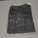 Boys Cotton Long Sleeve Shirts Soft Breathable Crewneck Tees for Kids, Fashion Basic Tops 4-12 Years (Black, XS)