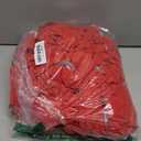 WJWHQ Spandex Stretch Chair Sashes Bows Elastic Chair Cover Bands Ties with Buckle Slider for Wedding Party Reception Events Universal Ceremony Banquet Decorations(Red)