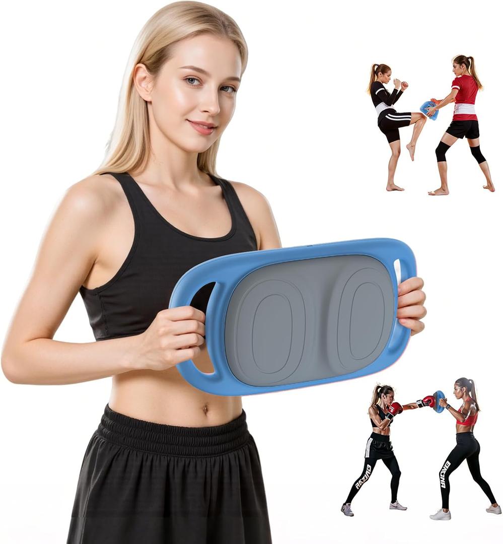 Music Boxing Punching Machine for Adults, Taekwondo Kick Pad Training Machine with LED Electronic Bluetooth Music &Counter9 Modes & 9 Speeds Martial Arts Training Equipment & Taekwondo Sparring Gear