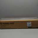 SUPERJARE 78.8 inch Narrow Console Table with Outlet, Sofa Tables, Behind Couch Table, Long Entryway Tables with Charging Station, for Living Room, Rustic Brown