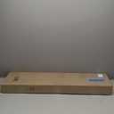 Bathroom Shower Glass Door Bottom Seal Strips, Length 36 Inch 2PCS Transparent PVC Door Bottom Seall Strips for 1/4" (6MM) Thick Framless Glass Panel