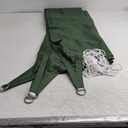 Triangle Sun Shade Sail, Waterproof Shade Sail Shade Canopy Outdoor Awning,Canopy Sunshade Cover for Patio Garden Yard Deck Pergola Backyard (3*3*3m/9.8*9.8*9.8ft, Dark Green)