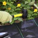 100 Pack 8 Inch 11GA(0.12inch) Landscape Staples Garden Stakes Fence Netting Pins Ground Spikes Sod Cover Fabric Pegs Anti-Rust Galvanized