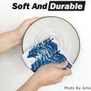 Artoid Mode Blue Xmas Tree Christmas Kitchen Towels Dish Towels, 18x26 Inch Farmhouse Snowflakes Winter Decoration Cleaning Set of 4