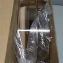 LAMU 12inch 2 Tier Lazy Susan Turntable Organizer Rotating Spice Rack Organization for Cabinet, Kitchen, Pantry, Countertop, Bathroom, Vanity, Medicine Cabinet Organizer, Amber