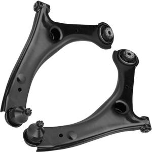 Front Lower Control Arm and Ball Joint for Town & Country 08-16, for Dodge Grand Caravan 08-20, for Ram C/V 12-15, for Volkswagen Routan 09-14, Suspension Kit MS251001 MS251002-2pc Set