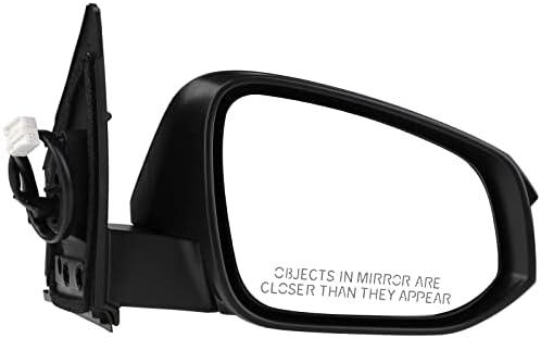 SCITOO Passenger Side View Mirror Fit For Toyota For RAV4 2013 2014 2015 Power Adjusted Heat Turn Indicator Black Right Outside Exterior Mirror TO1321310