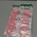 12 Pcs Colored Clip-in Hair Extension 20 Inch Long Straight Party Highlights Synthetic Hairpieces for Women Girls(Light Pink-12Pcs)