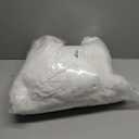 Lotus Karen Faux Fur Blanket - Cream White Twin Size, Big Bubble Rabbit Fluff, 60x80 Inches