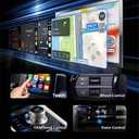Wireless CarPlay Adapter & Android Auto Dongle, Shiny SilverFast Auto-Connect, Compact Plug & Play Wireless CarPlay Converter for iPhone & Android, USB/USB-C, No Delay, Seamless Reconnection