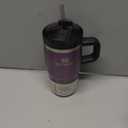 STANLEY Quencher H2.0 Tumbler with Handle and Straw 20 oz | Flowstate 3-Position Lid | Cup Holder Compatible for Travel | Insulated Stainless Steel Cup | BPA-Free | Fluted Wisteria Shine