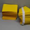 Fuxury Bubble Mailer 6x10" 100 Pack Kraft Padded Envelopes Usable Size 6x9" Kraft Bubble Envelopes for CDs, Video Games, Book Thick Padded Mailers #0 Small Yellow