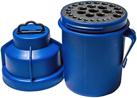 Century Drill & Tool 28406 Empty Drill Bit Index Pod, Holds 29 Bits, 1/16" to 1/2", Twist Lock Storage