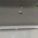 No Drill Blackout Cellular Shades,White,53" W x 48" H