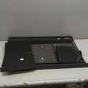 Golf Bag Organizer Rack  Large Wooden Golf Storage for 2 Bags, Clubs & Accessories with Dustproof Drawer, Sports Equipment Rack for Garage, Practice Room, Home or Office (Black)