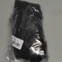 Waterproof Cover for Ninja Woodfire Outdoor Grill, Accessories for Ninja Wood Fire Smoker Grill OG700 Series, with Power Cord Storage Pocket, Windproof with Elastic Band Closure (Cover Only) (BLACK)