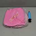 LAYCOL Baby Swimming Float Inflatable Baby Pool Float Ring with Sun Protection Canopy,add Tail no flip Over for Age of 3-36 Months (Large, PINK)