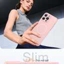 FNTCASE for iPhone 14 Pro Max Case Pink: [Compatible with Magsafe] Solid Matte 14 Pro Max Magnetic Phone Cover with [Full Camera Protection] [Screen Protector] Military Grade Shockproof Protective
