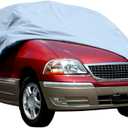 Budge Duro 3 Layer Van Cover, Water Resistant, Scratchproof, Dustproof Cover, Fits Vans up to 19'6", Gray